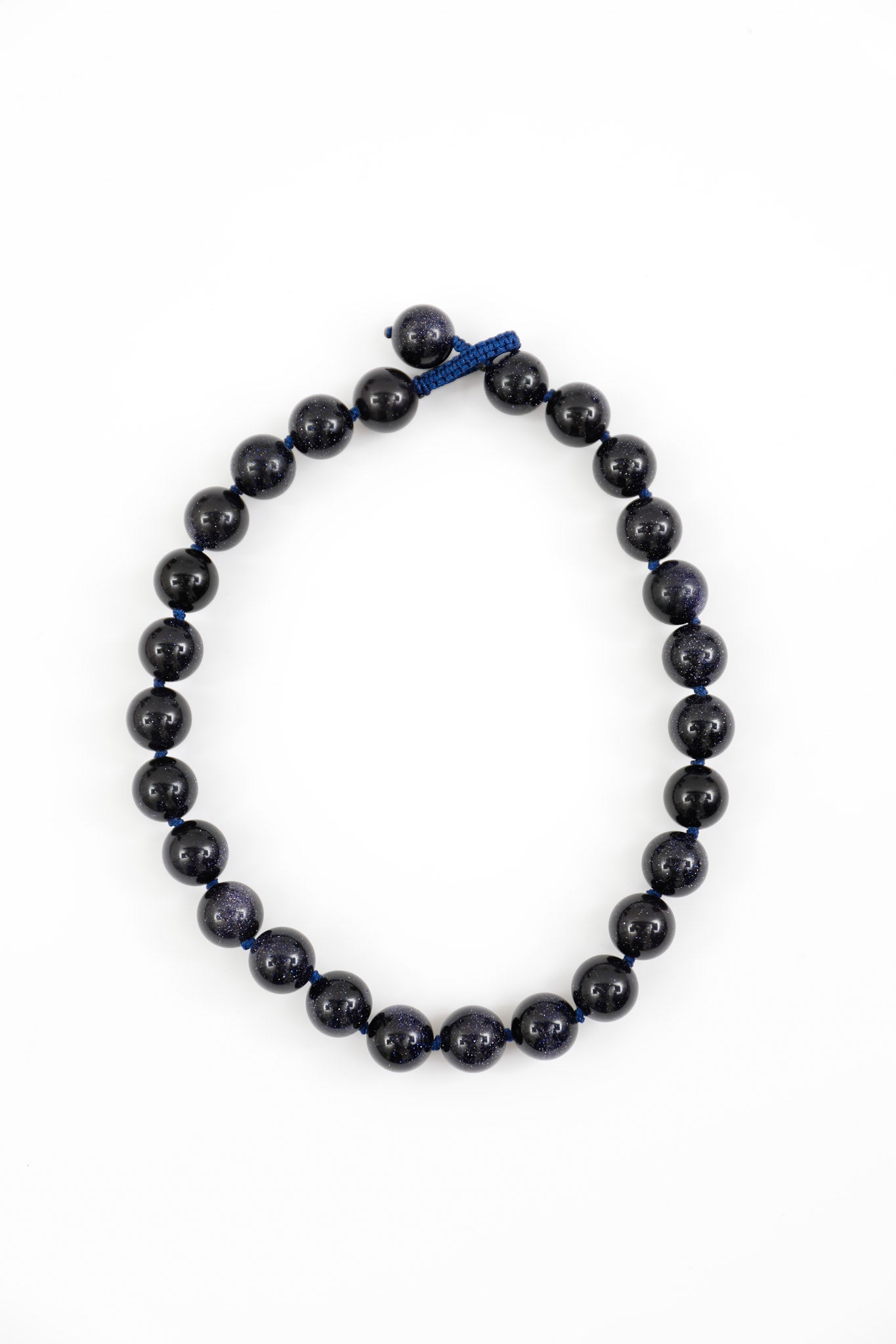 Blue Goldstone Necklace