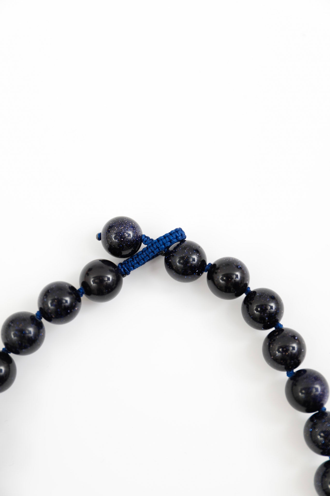 Blue Goldstone Necklace