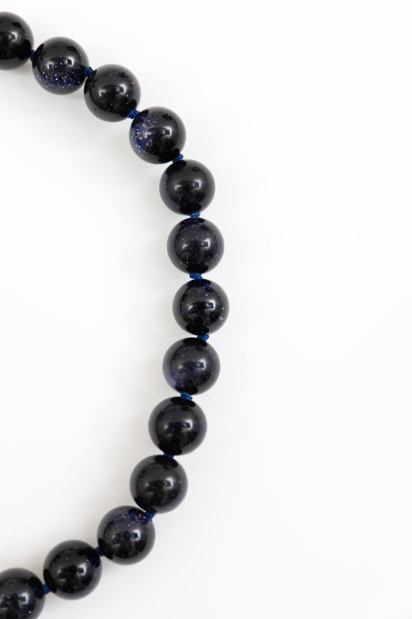 Blue Goldstone Necklace